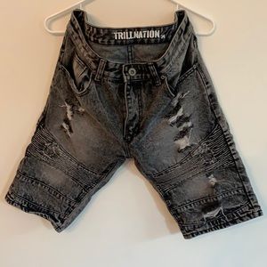 Black TrillNation Shorts